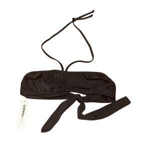NWT CherylKids Cider Elegant Black Bikini Top